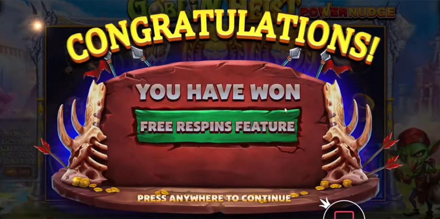 Pragmatic Play - Goblin Heist Powernudge Free Respins - Play.co.za