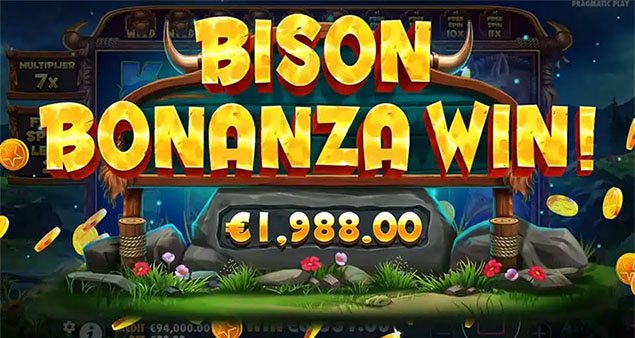 Pragmatic Play - Release the Bison Bison Bonanza Win - Play.co.za