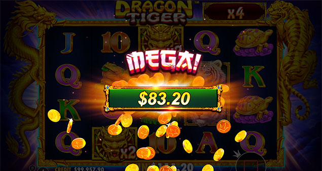 Pragmatic Play - The Dragon Tiger Mega Win - Play.co.za