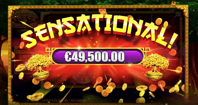 Pragmatic Play - Trees of Treasure Sensational Win - Play.co.za