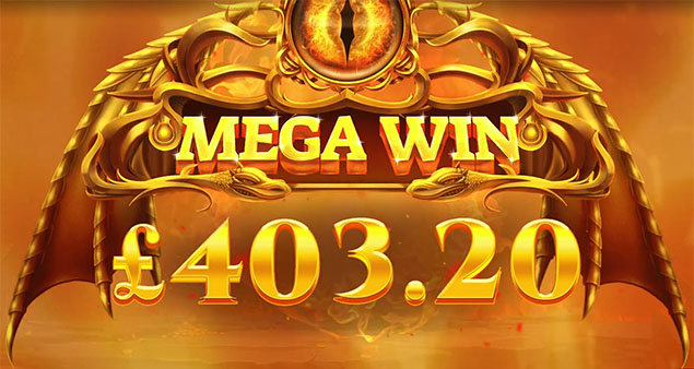 Red Tiger - Dragons Fire Infinireels Mega Win - Play.co.za