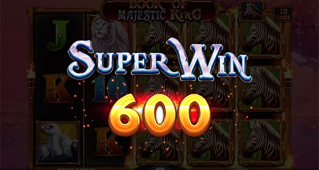 Spinomenal - Book Of Majestic King Super Win - Play.co.za