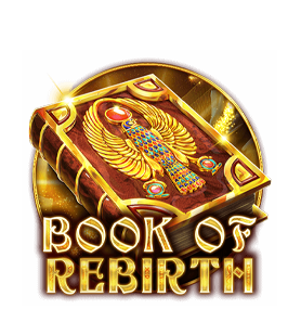 Spinomenal - Book Of Rebirth Slot Logo - Play.co.za
