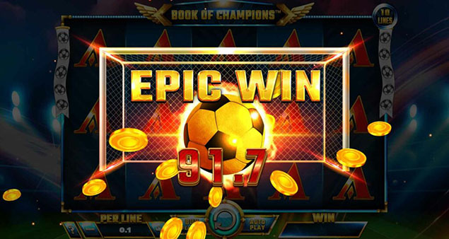 Spinomenal - Book of Champions Epic Win - Play.co.za