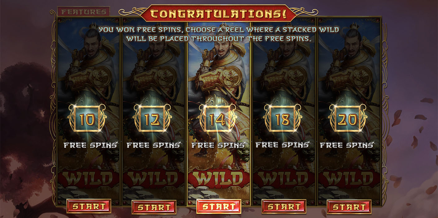 Spinomenal - Story of The Samurai Free Spins - Play.co.za