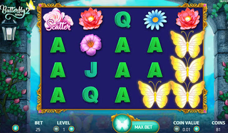 Butterfly Staxx 2 by NetEnt Game