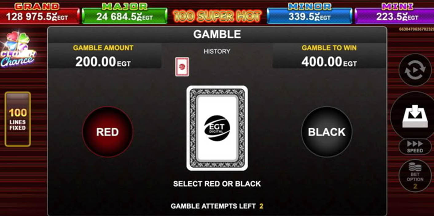 EGT Digital - 100 Super Hot Bonus Game - Play.co.za