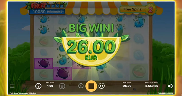 NetEnt - Fruit Shop Megaways Big Win - Play.co.za