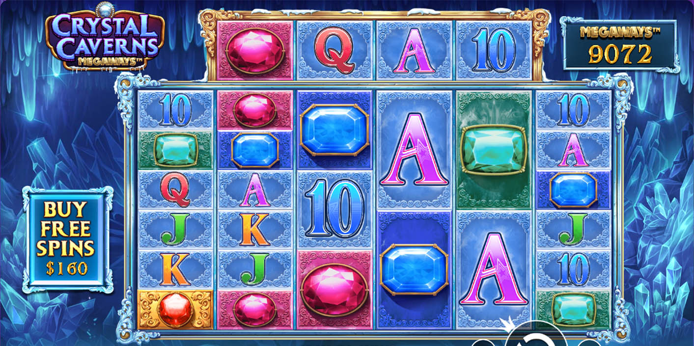 Pragmatic Play - Crystal Caverns Megaways Slot Gameplay - Play.co.za