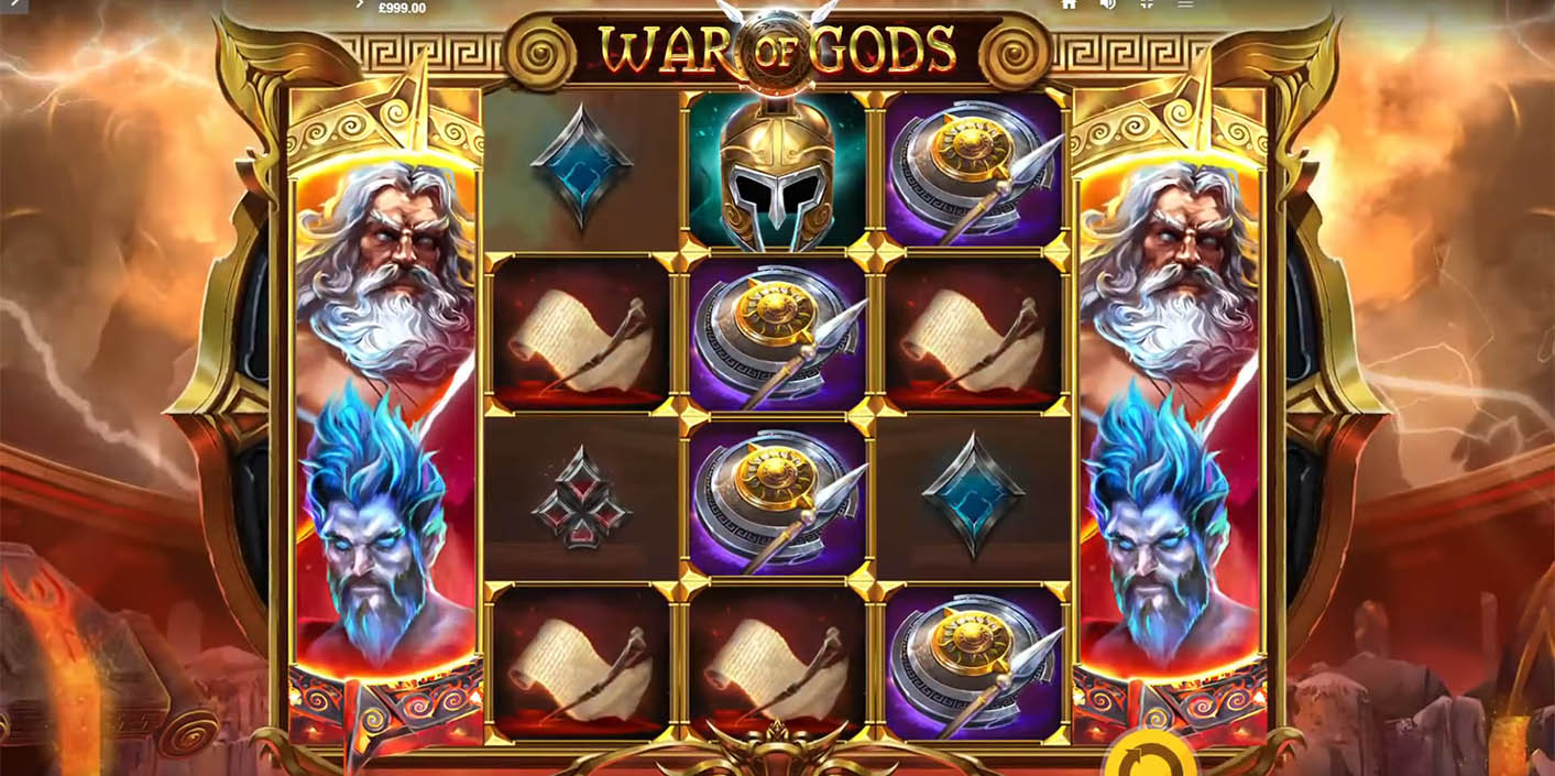 Red Tiger - War Of Gods Slot Gameplay - Play.co.za