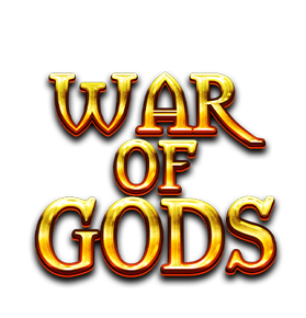 Red Tiger - War Of Gods Slot Logo - Play.co.za