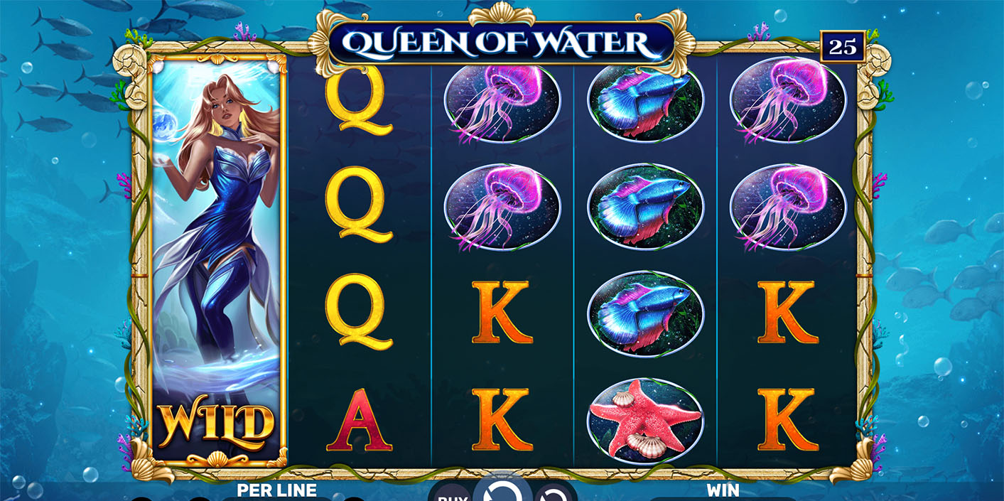 Spinomenal - Queen Of Water Slot Gameplay - Play.co.za