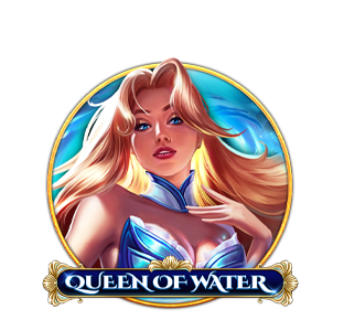 Spinomenal - Queen Of Water Slot Logo - Play.co.za