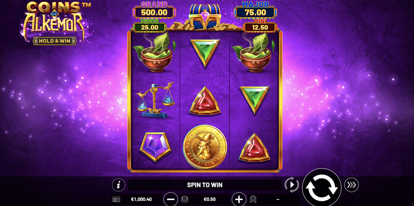 Betsoft - Coins Of Alkemor - Hold & Win Slot Gameplay - Play.co.za
