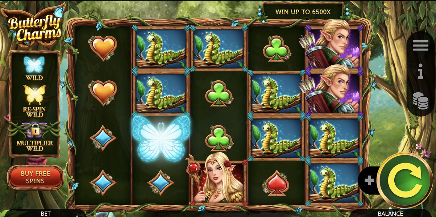 Booming Games - Butterfly Charms Slot Gameplay - Play.co.za