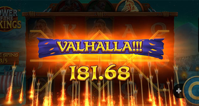 Booming Games - Power of the Vikings Valhalla Win - Play.co.za