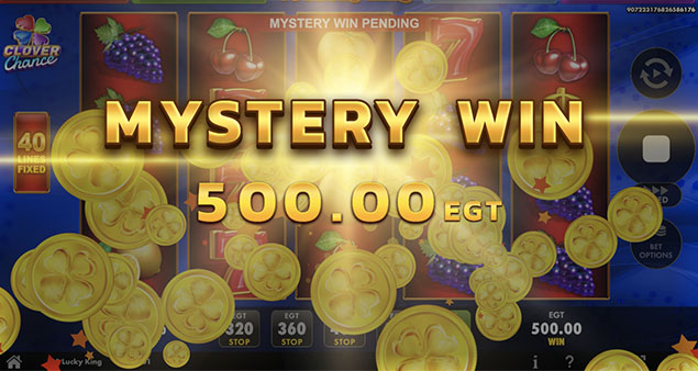 EGT Digital - 40 Lucky King Mystery Win - Play.co.za