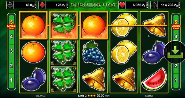 EGT Digital - Burning Hot Slot Win - Play.co.za