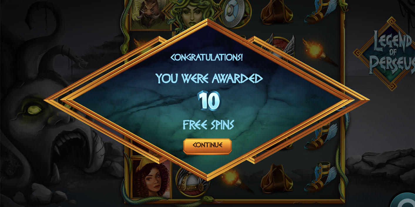 G Games - Legend of Perseus Free Spins - Play.co.za