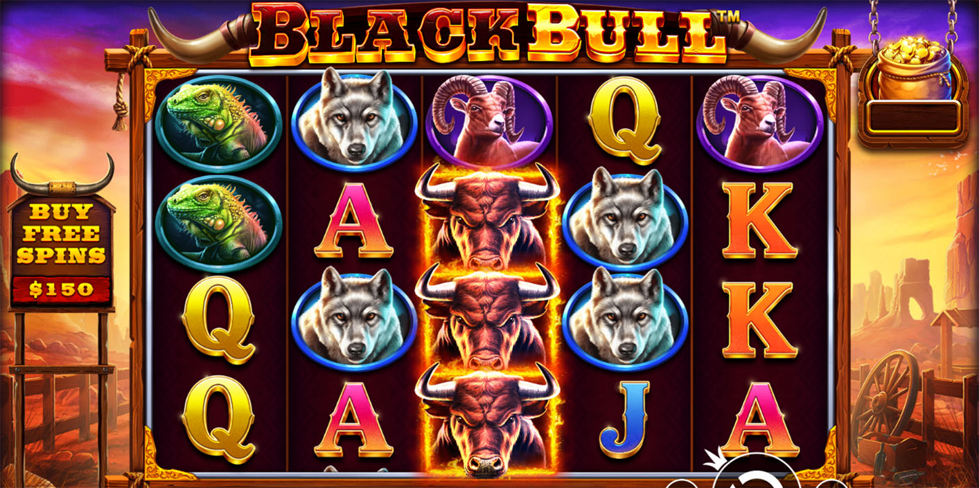 Pragmatic Play - Black Bull Slot Gameplay - Play.co.za