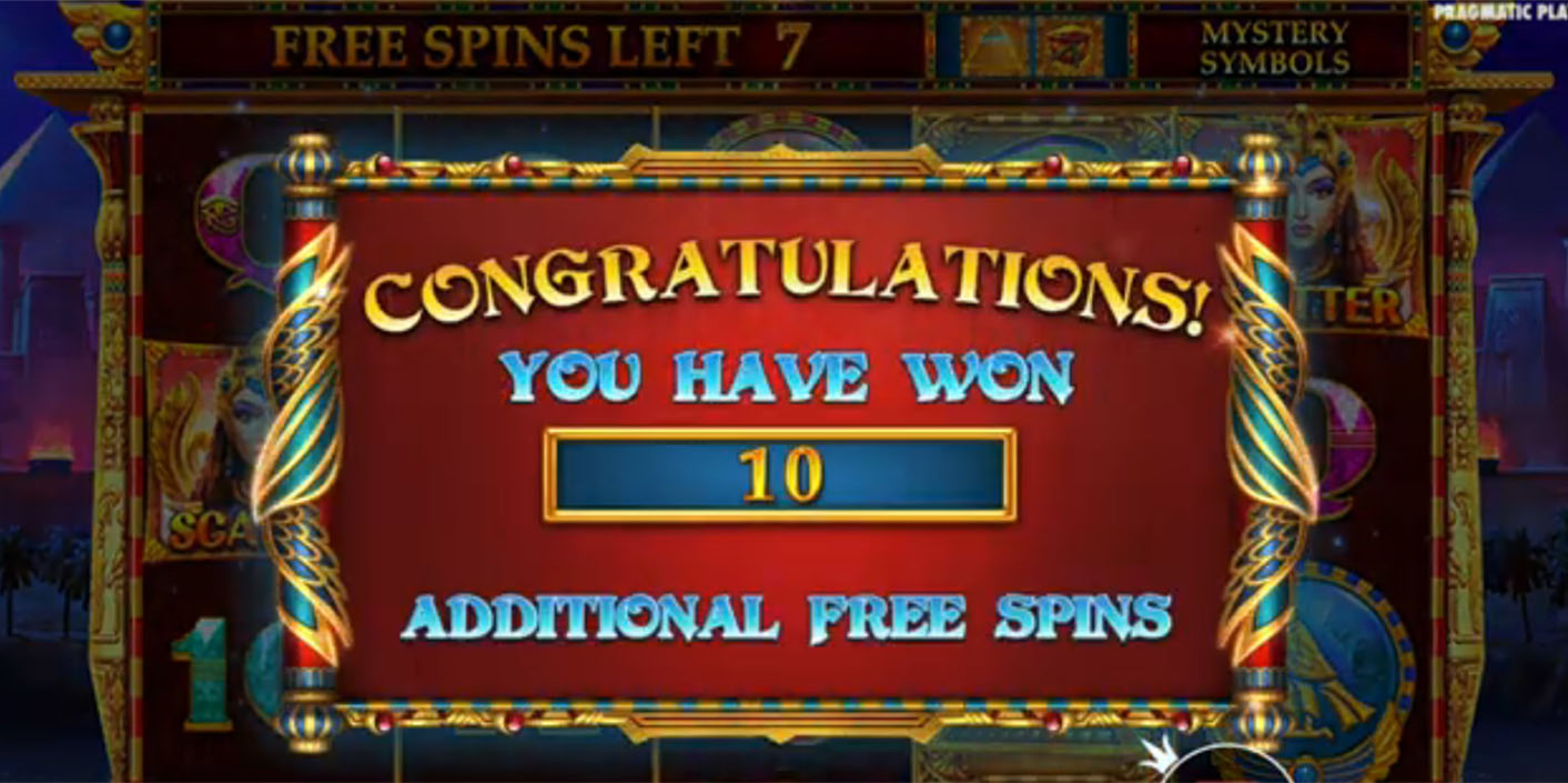 Pragmatic Play - Mysterious Egypt Free Spins - Play.co.za
