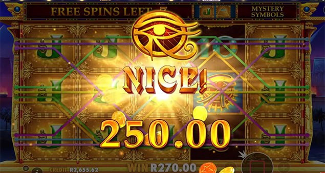 Pragmatic Play - Mysterious Egypt Nice Win - Play.co.za