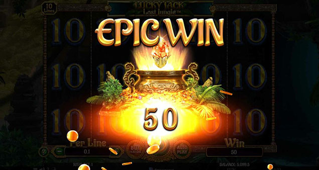 Spinomenal - Lucky Jack - Lost Jungle Epic Win - Play.co.za