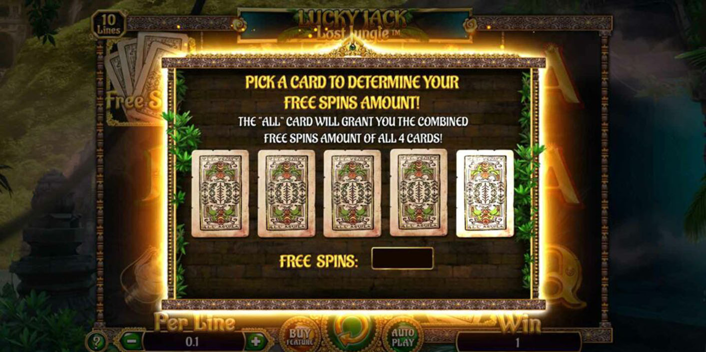 Spinomenal - Lucky Jack - Lost Jungle Free Spins - Play.co.za