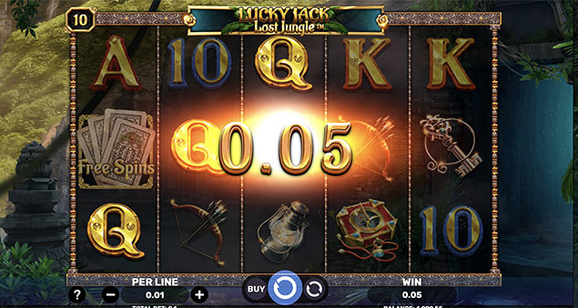 Spinomenal - Lucky Jack - Lost Jungle Slot Win - Play.co.za