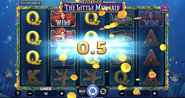 Spinomenal - Story Of The Little Mermaid Slot Win - Play.co.za