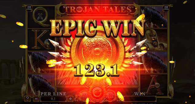 Spinomenal - Trojan Tale Epic Win - Play.co.za