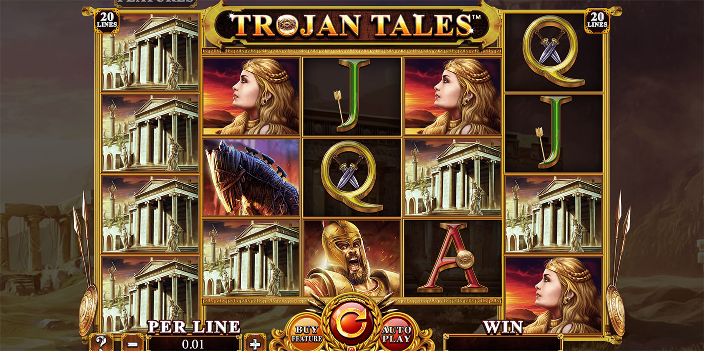 Spinomenal - Trojan Tale Slot Gameplay - Play.co.za