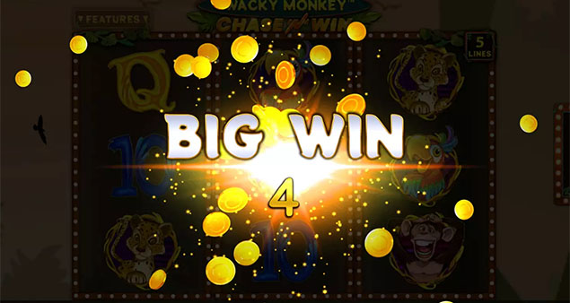 Spinomenal - Wacky Monkey Chase’N’Win Big Win - Play.co.za