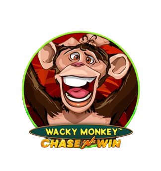 Spinomenal - Wacky Monkey Chase’N’Win Slot Logo - Play.co.za