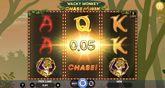 Spinomenal - Wacky Monkey Chase’N’Win Slot Win - Play.co.za