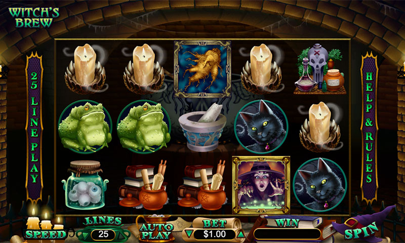 Witch’s Brew Gameplay