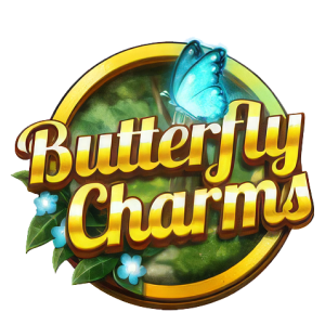 Booming Games - Butterfly Charms Slot Logo - Play.co.za