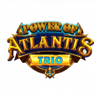 Booming Games - Power of Atlantis Trio slot logo - Play.co.za